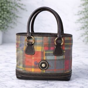 Dooney and Bourke Madras
Ladybug Picnic Patchwork Plaid Handbag